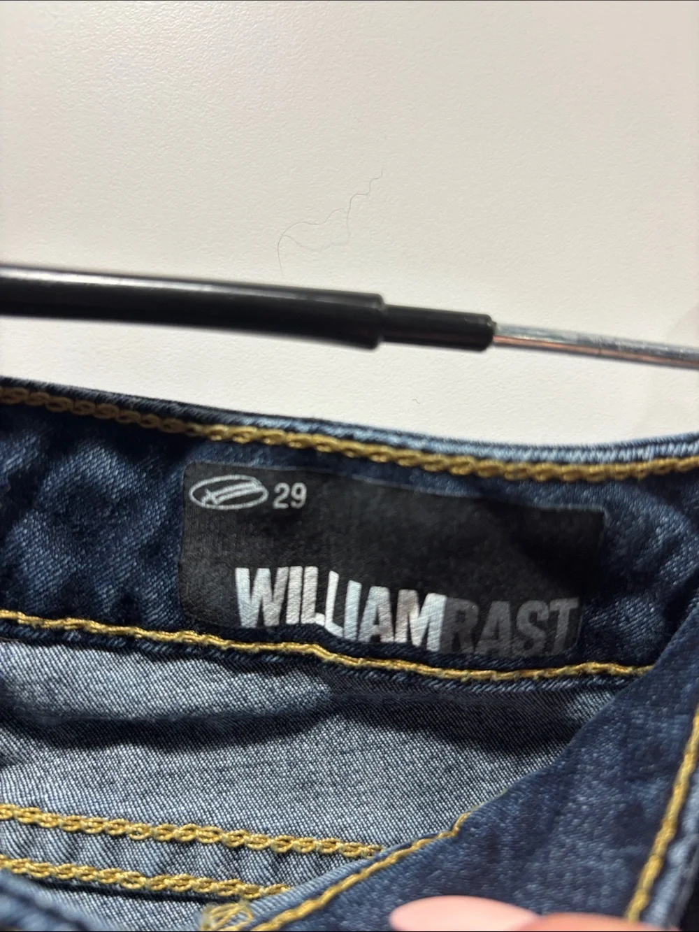 William Rast Dark Blue Skinny Riding Jeans - Picture 2 of 5